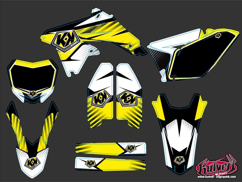 deko-set moto-cross factory suzuki 250 rmz | Suzuki | Kutvek - View 2