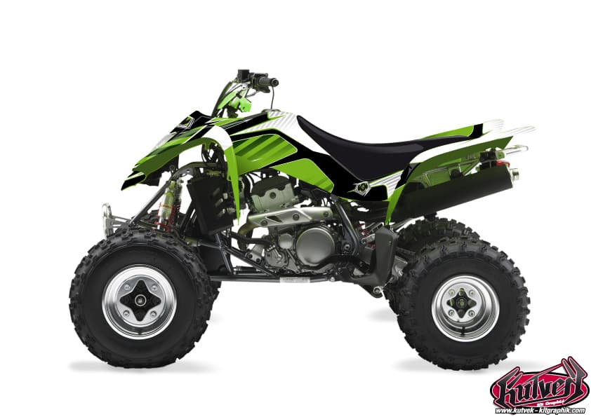 Kit graphique Quad Factory Kawasaki 400 KFX