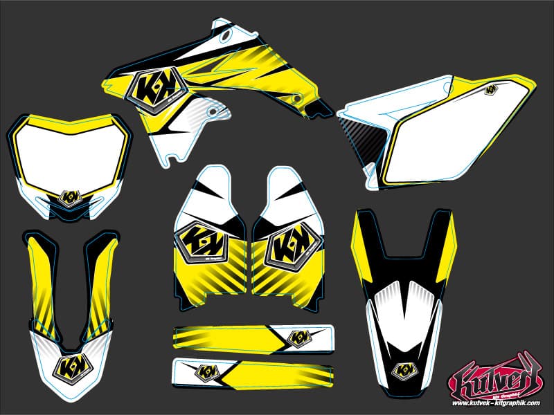 deko-set moto-cross suzuki rm-z 450 factory replica | Suzuki | Kutvek - View 2