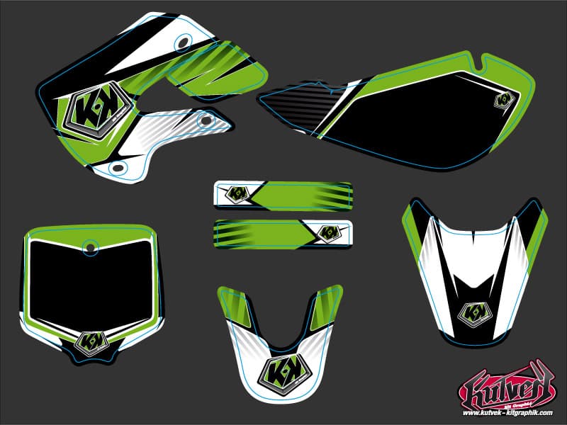 deko-set moto-cross factory kawasaki 65 kx | Kawasaki | Kutvek - View 2