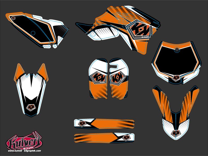 deko-set moto-cross ktm sx 65 factory replica | KTM | Kutvek - View 2