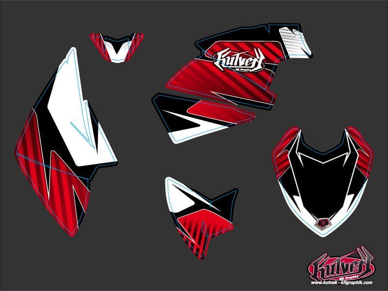 kit graphique quad polaris outlaw 450 factory | Polaris | Kutvek - View 2
