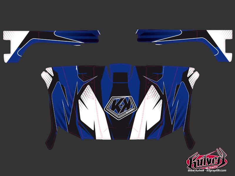 kit graphique ssv yamaha rhino factory bleu | Yamaha | Kutvek - View 2
