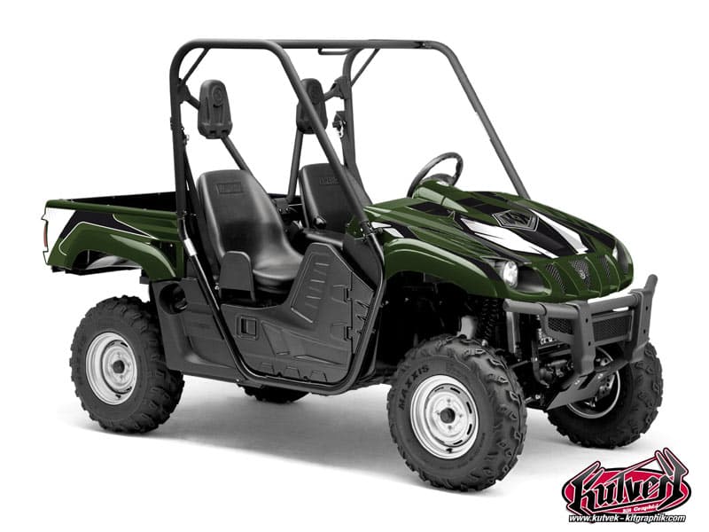 kit graphique ssv yamaha rhino factory vert  
