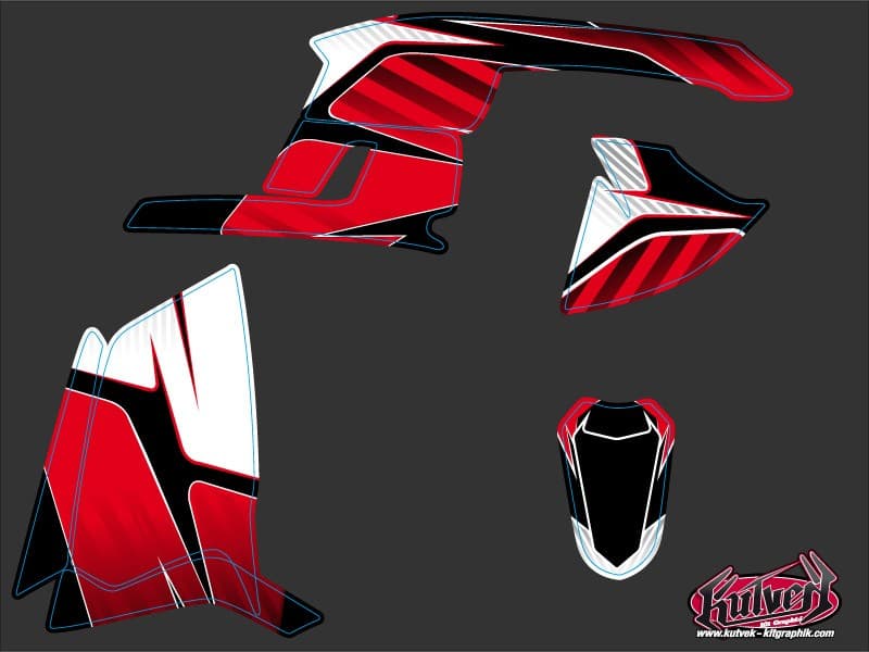 kit graphique quad polaris scrambler 500 factory | Polaris | Kutvek - View 2