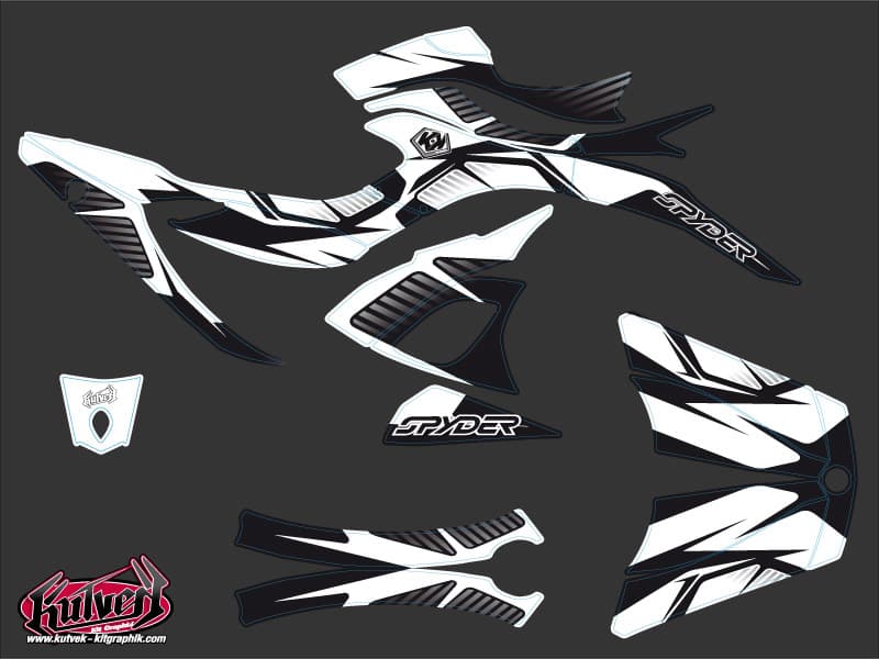 Kit graphique Hybride Factory Can Am Spyder RS Gris | Can am | Kutvek - View 2