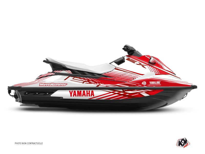 deko-set jet-ski flow yamaha ex rot