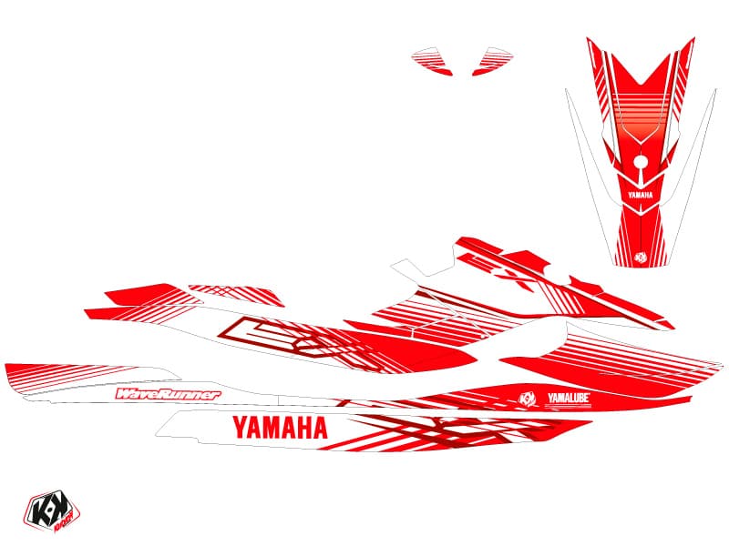 deko-set jet-ski flow yamaha ex rot | Yamaha | Kutvek - View 2