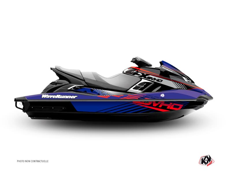 Kit graphique Jet-Ski Flow Yamaha FZR-FZS Rouge