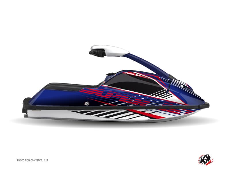 Kit graphique Jet-Ski Flow Yamaha Superjet Rouge