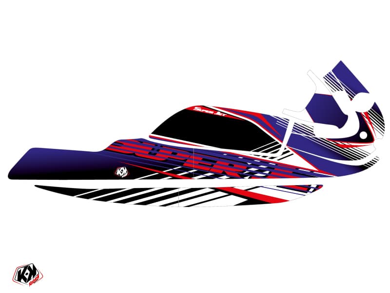 Kit graphique Jet-Ski Flow Yamaha Superjet Rouge | Yamaha | Kutvek - View 2
