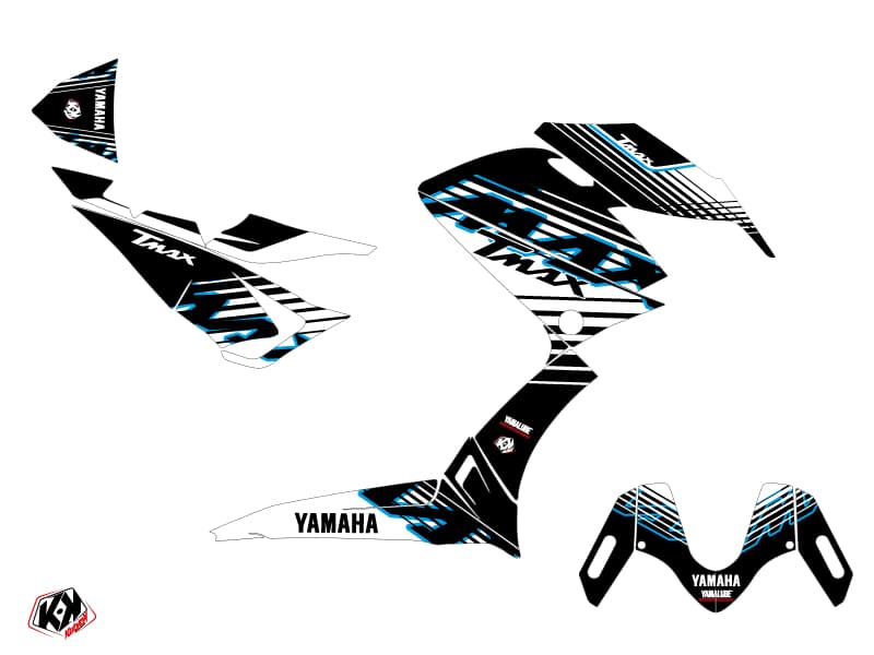 kit decorativo maxi-scooter yamaha tmax 530 flow blu | Yamaha | Kutvek - View 2