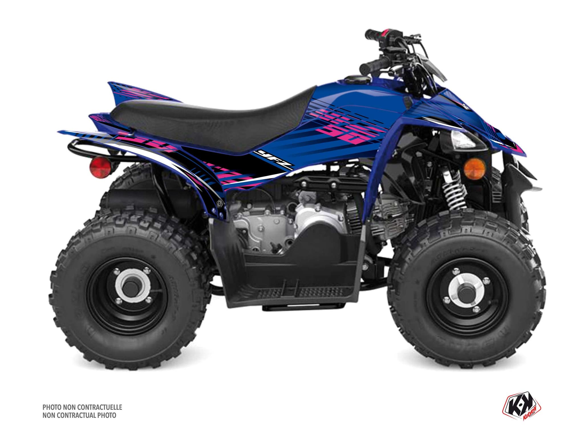 Kit Graphique Quad Flow Yamaha 50 YFZ Rose