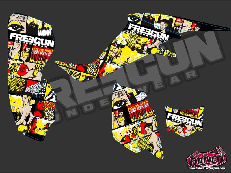kit graphique quad suzuki ltz 400 freegun | Suzuki | Kutvek - View 2