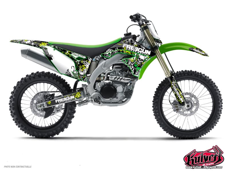kit graphique motocross kawasaki kx 85 freegun | Kawasaki | Kutvek