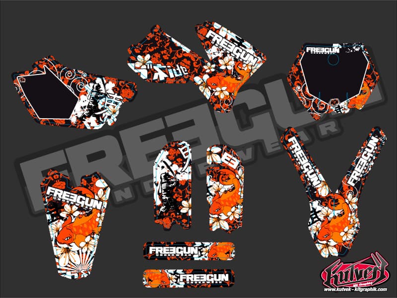 deko-set moto-cross freegun ktm 85 sx | KTM | Kutvek - View 2