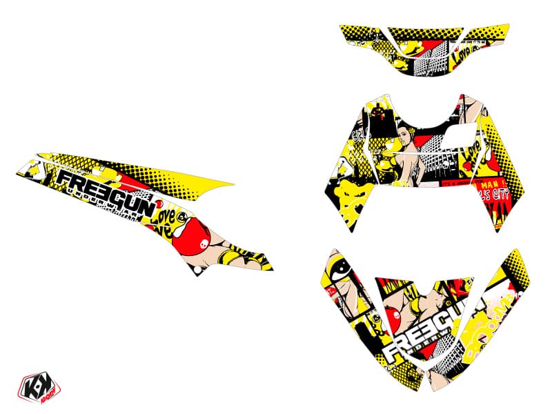 kit graphique scouter mbk booster freegun freegunman | MBK | Kutvek - View 2
