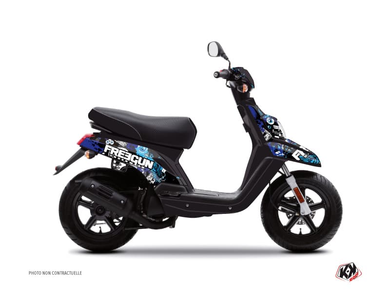 Kit graphique Scooter Freegun MBK Booster Headhake