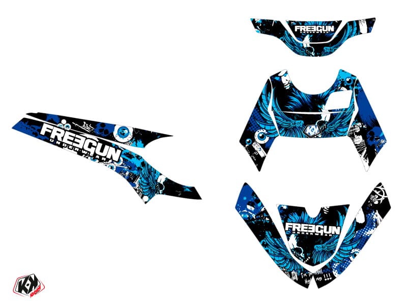 Kit graphique Scooter Freegun MBK Booster Headhake | MBK | Kutvek - View 2