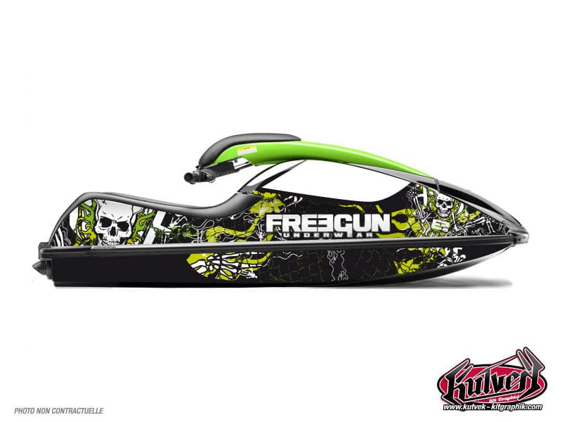 Kit graphique Jet-Ski Freegun Kawasaki SXR 800