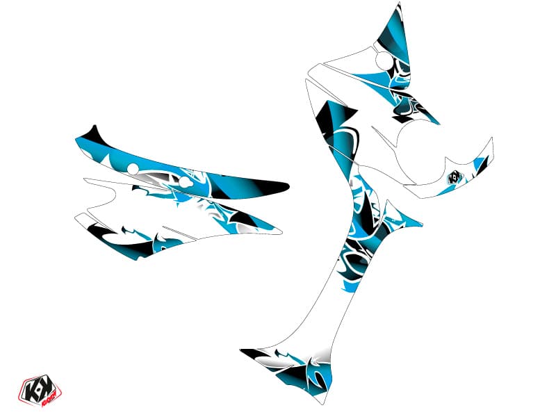 Kit graphique Scooter Fun MBK Ovetto Bleu | MBK | Kutvek - View 2