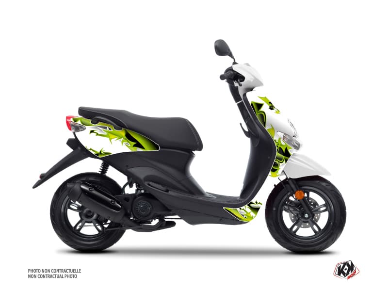kit graphique scouter mbk ovetto fun vert  