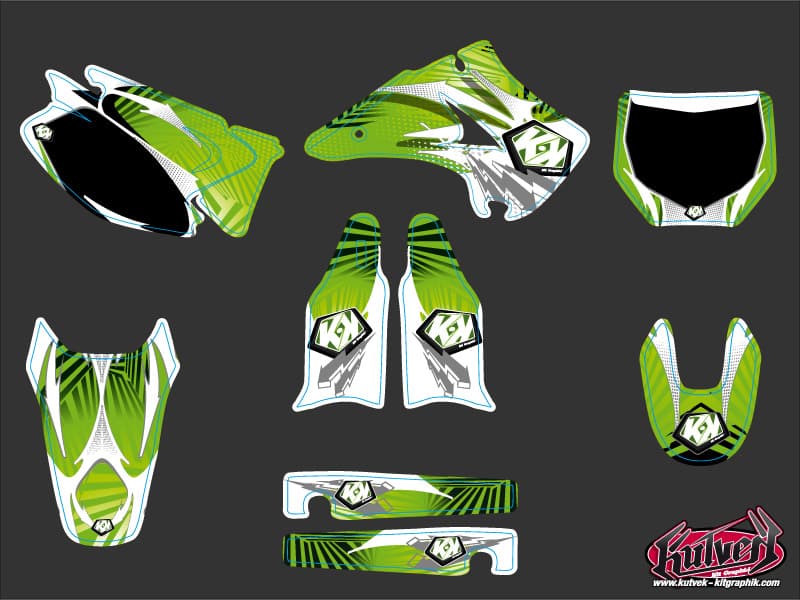 deko-set moto-cross graff kawasaki 250 kx | Kawasaki | Kutvek - View 2