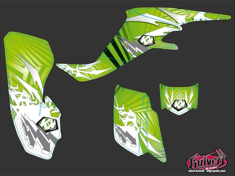 kit graphique quad kawasaki kfx 400 graff | Kawasaki | Kutvek - View 2