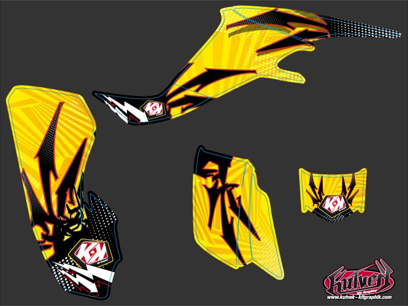 kit graphique quad suzuki ltz 400 graff | Suzuki | Kutvek - View 2