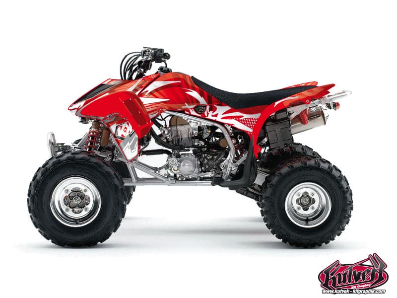 kit graphique quad honda trx 450 r kick graff   