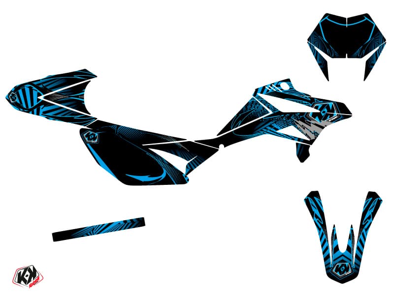 kit graphique 50cc graff beta rr 50 motard bleu | Beta | Kutvek - View 2