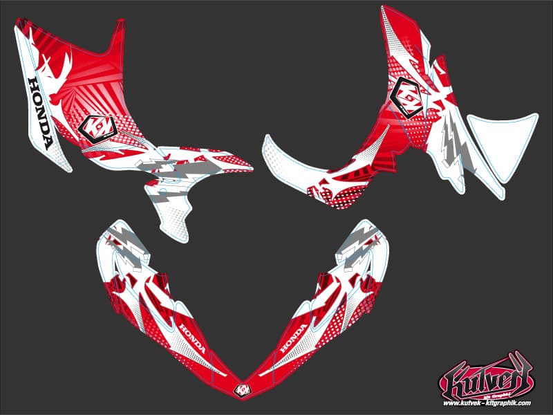 Kit graphique Quad Graff Honda 700 TRX | Honda | Kutvek - View 2