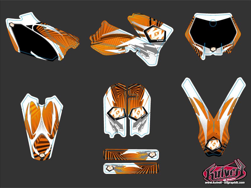 deko-set moto-cross ktm sx 85 graff replica | KTM | Kutvek - View 2