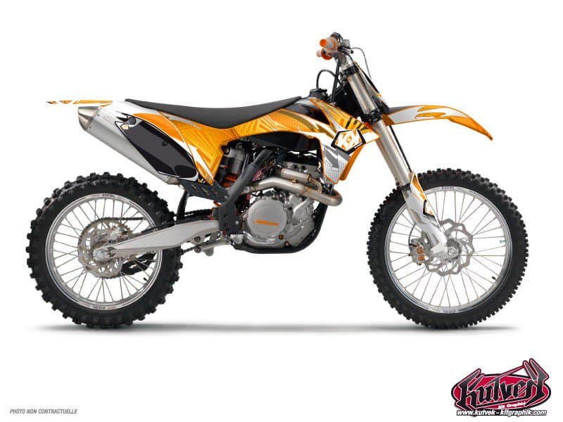 deko-set moto-cross graff ktm exc-excf