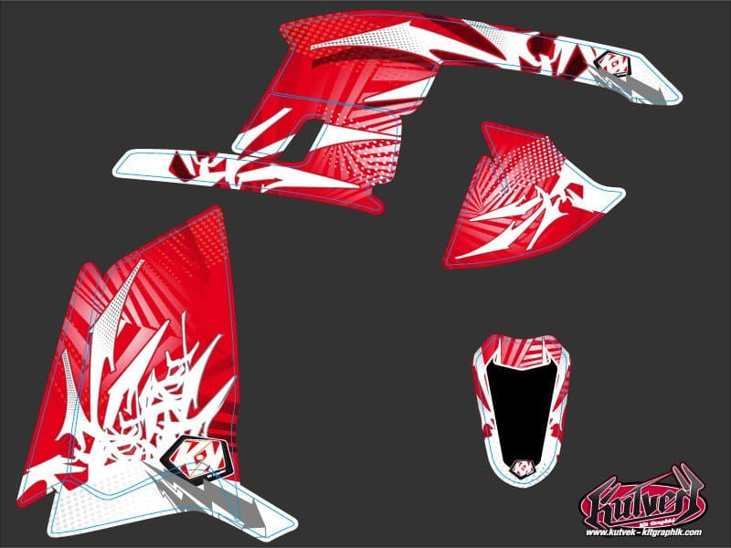 Kit graphique Quad Graff Polaris Scrambler 500 | Polaris | Kutvek - View 2
