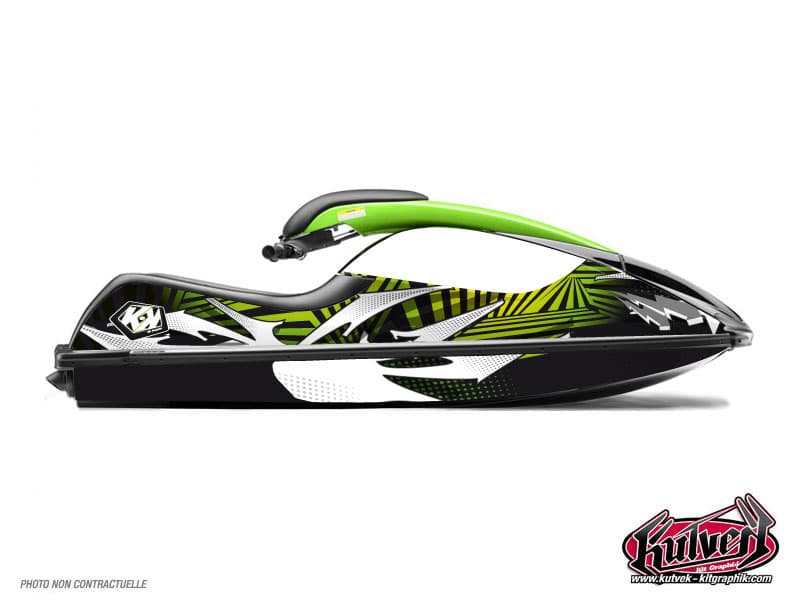 Kit graphique Jet-Ski Graff Kawasaki SXR 800 Noir