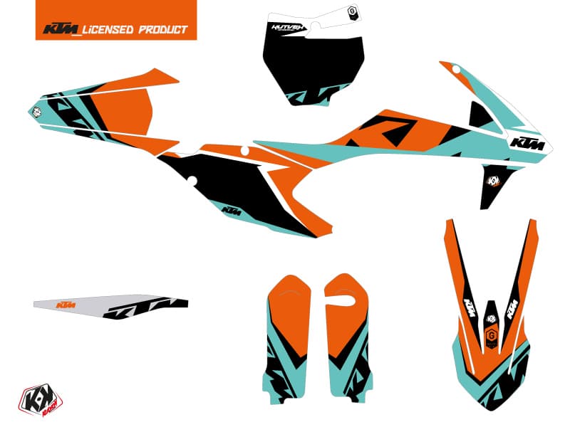 deko-set moto-cross gravity ktm 150 sx grün | KTM | Kutvek - View 2