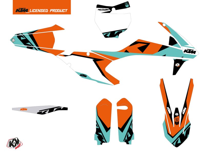 deko-set moto-cross gravity ktm 250 sx grün | KTM | Kutvek - View 2