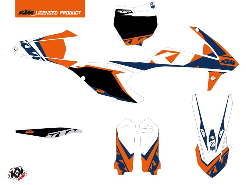 deko-set moto-cross gravity ktm 250 sxf blau | KTM | Kutvek - View 2
