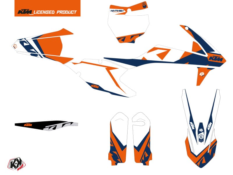 deko-set moto-cross gravity ktm 450 sxf blau | KTM | Kutvek - View 2