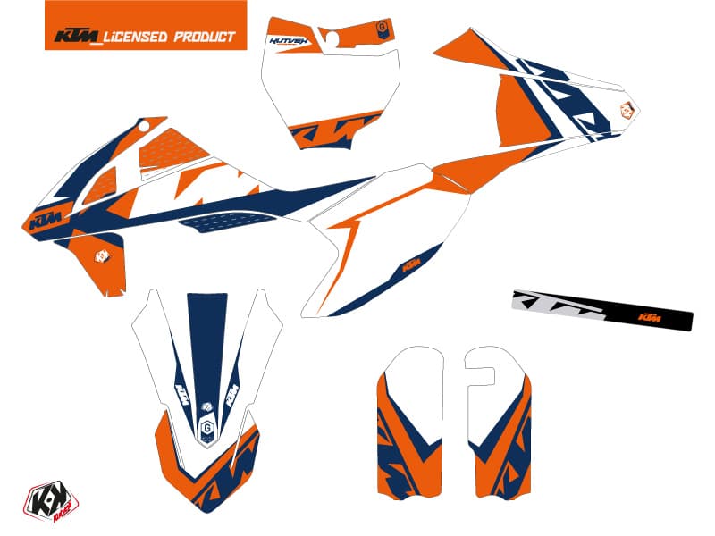 deko-set moto-cross gravity ktm 50 sx blau | KTM | Kutvek - View 2