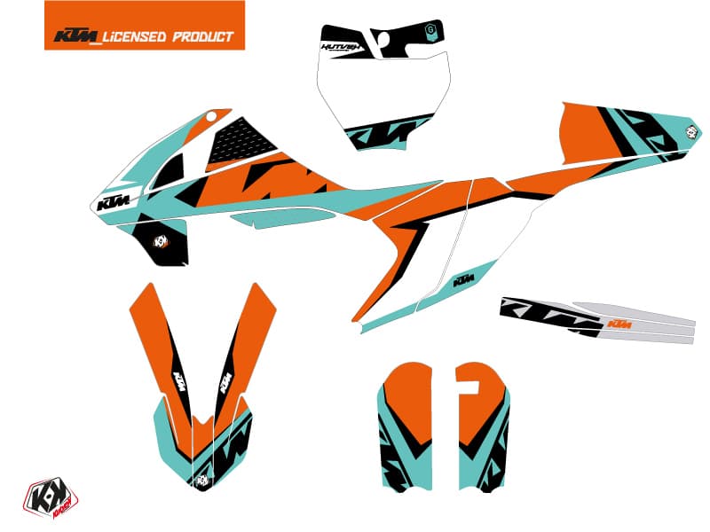 deko-set moto-cross gravity ktm 65 sx grün | KTM | Kutvek - View 2
