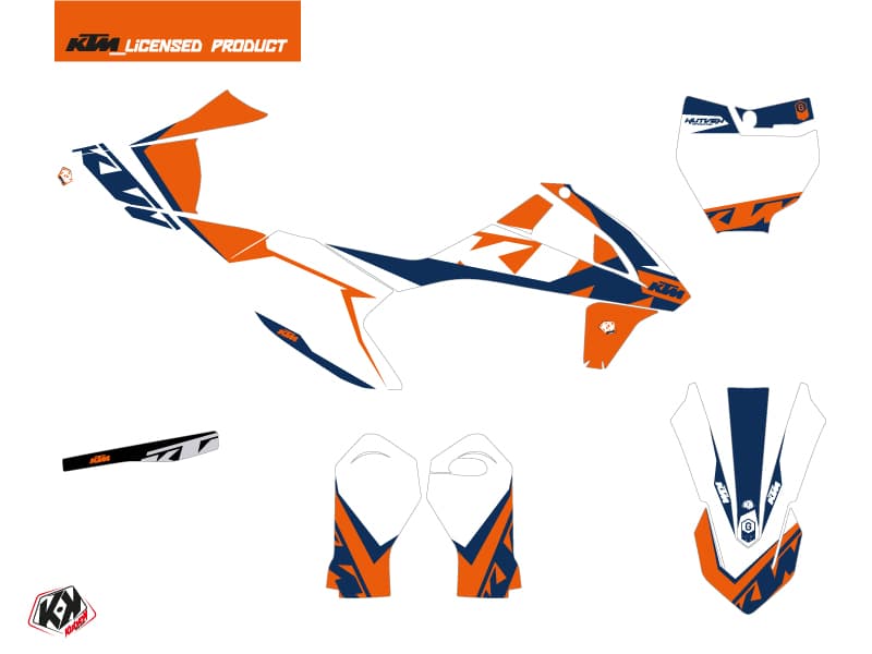 deko-set moto-cross gravity ktm sx-e 5 blau | SX-E 5 | Kutvek - View 2