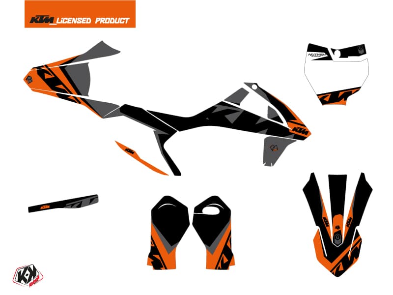 deko-set moto-cross gravity ktm sx-e 5 orange | SX-E 5 | Kutvek - View 2