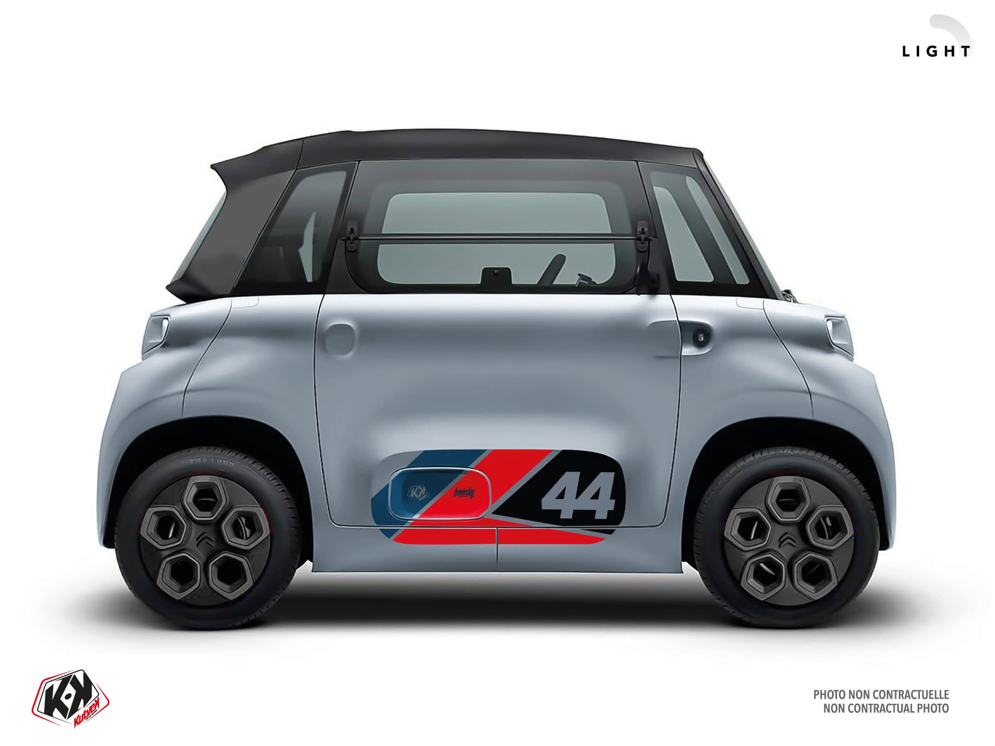 kit graphique golf cart citroën ami gt bleu | Citroen | Kutvek - View 5