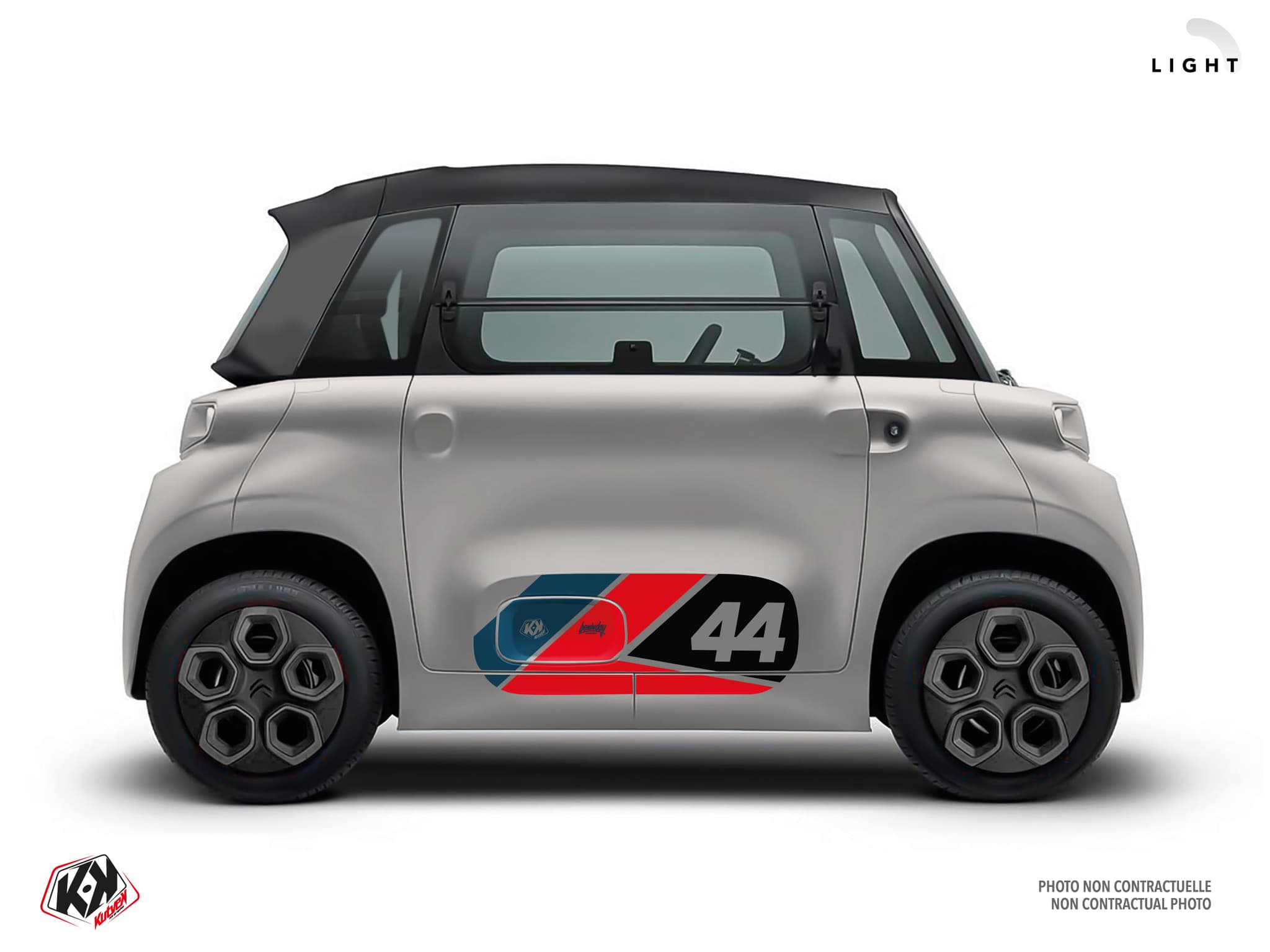 kit déco golf cart citroën ami gt gris | Citroen | Kutvek - View 5