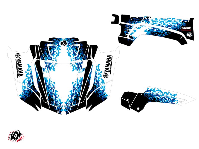 kit graphique ssv hangtown yamaha viking bleu | Yamaha | Kutvek - View 2