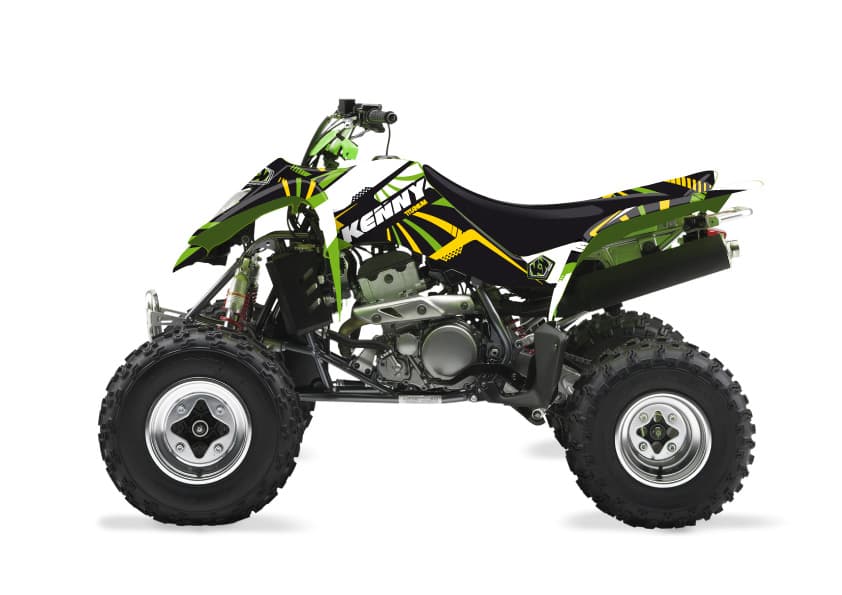 kit graphique quad kawasaki kfx 400 kenny   