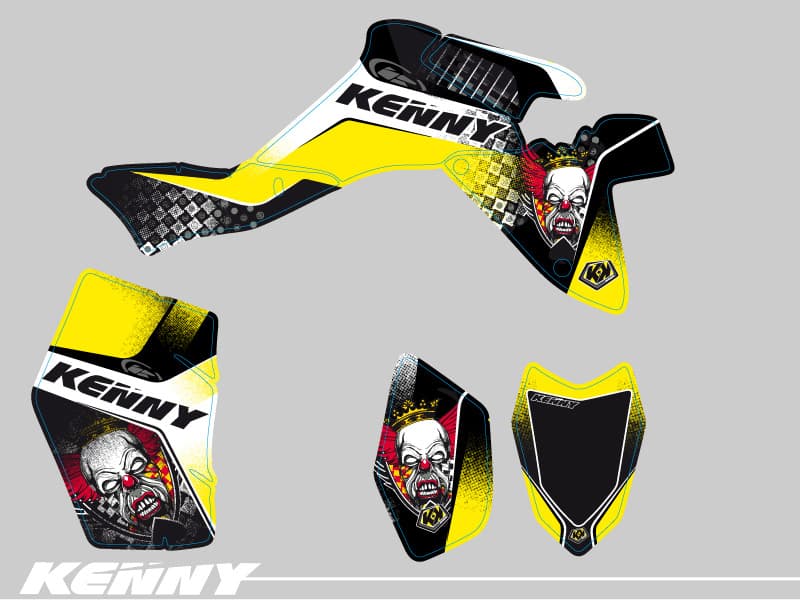 Suzuki 400 LTZ IE ATV Kenny Graphic Kit | Suzuki | Kutvek - View 2