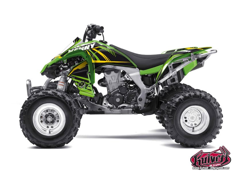 kit graphique quad kawasaki kfx 450 kenny   